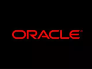 Oracle Corporate Performance Management