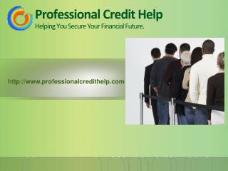 Professional credit help