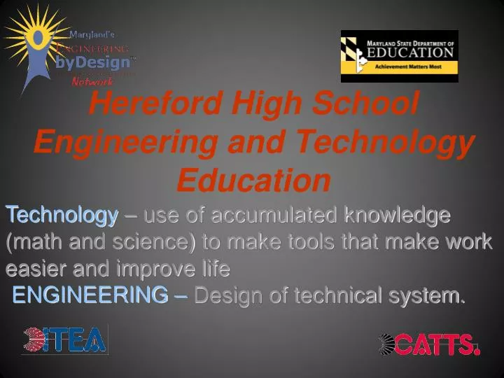 hereford high school engineering and technology education