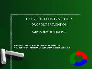 HAYWOOD COUNTY SCHOOLS DROPOUT PREVENTION