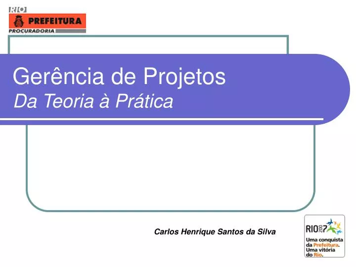 ger ncia de projetos da teoria pr tica