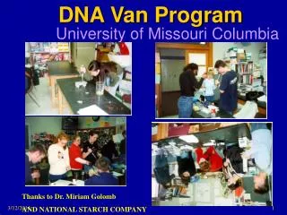 DNA Van Program