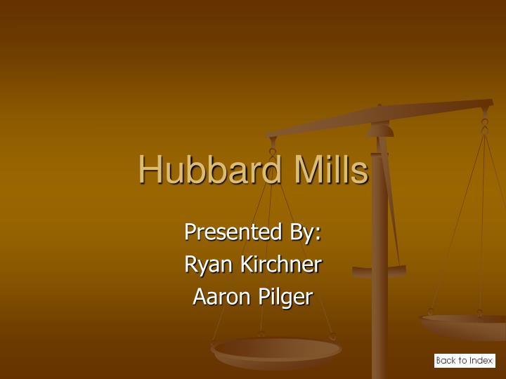 hubbard mills