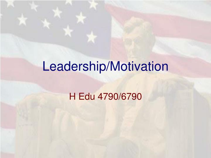 leadership motivation