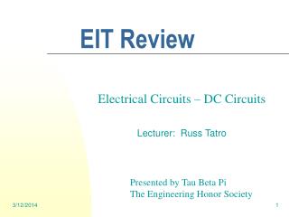 EIT Review