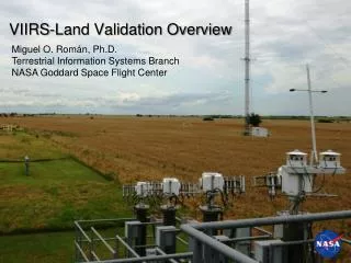 VIIRS-Land Validation Overview