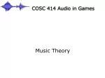 COSC 414 Audio in Games - slide 1