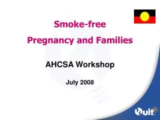 Smoke-free Pregnancy and Families