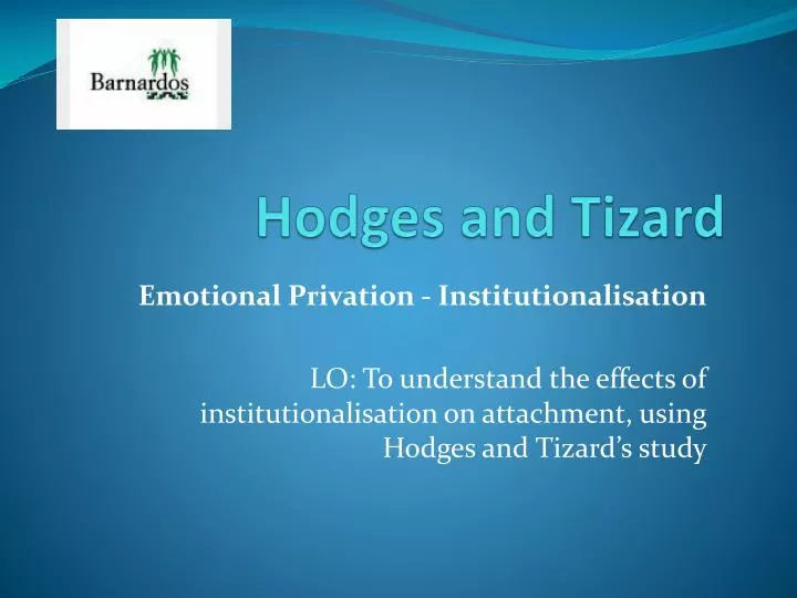 hodges and tizard