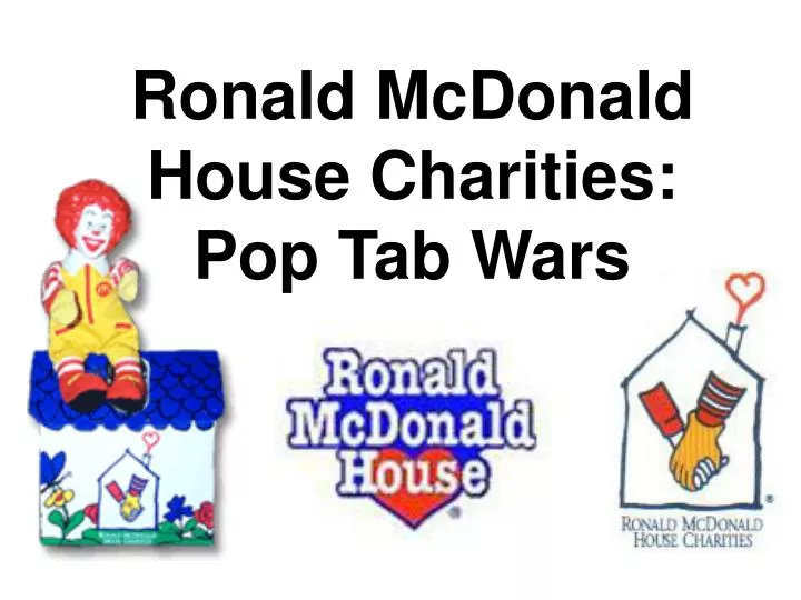 ronald mcdonald house charities pop tab wars