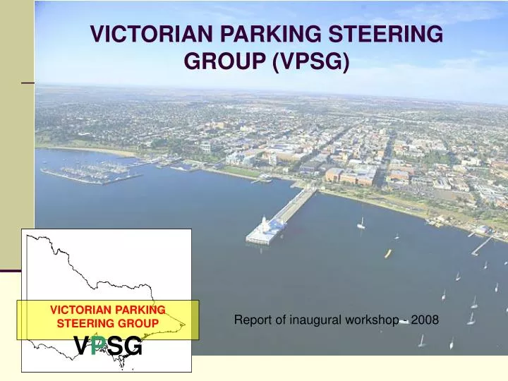 victorian parking steering group vpsg