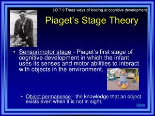 Piaget’s Stage Theory