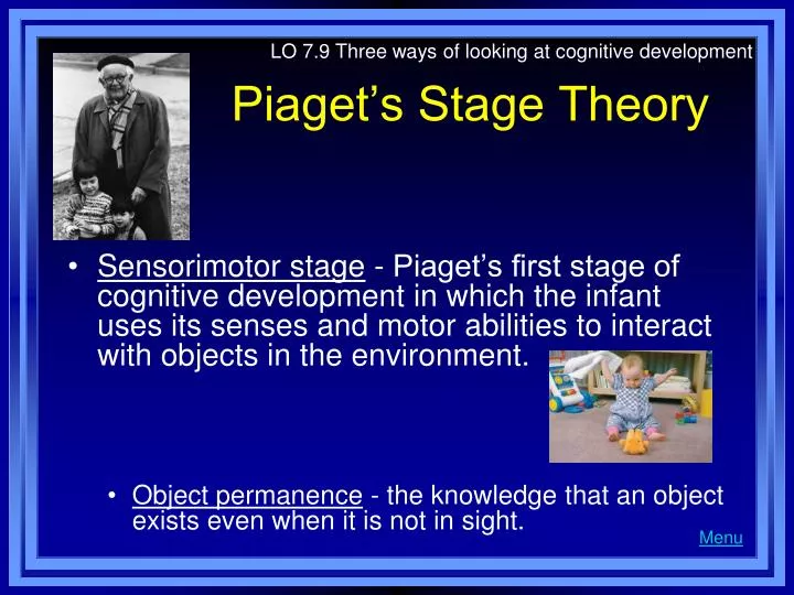 piaget s stage theory