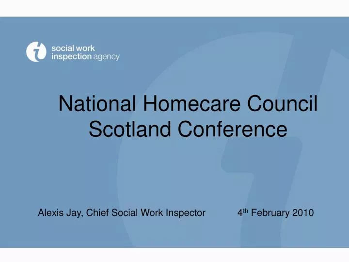 national homecare council scotland conference