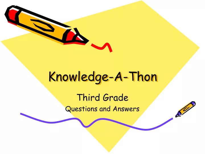knowledge a thon