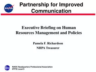 Executive Briefing on Human Resources Management and Policies