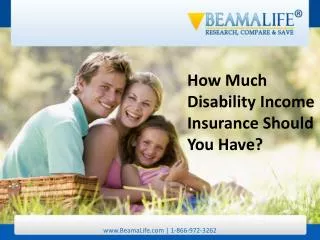How Much Disability Income Insurance Should You Have