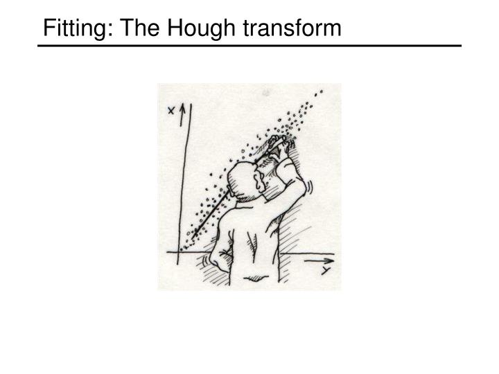 fitting the hough transform