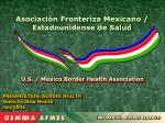PRESENTATION: BORDER HEALTH Santa Fe, New Mexico July 2004 - slide 1