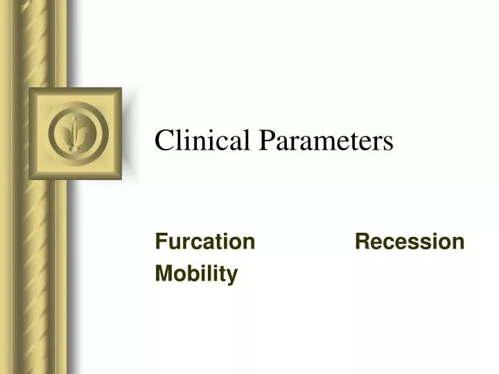 clinical parameters