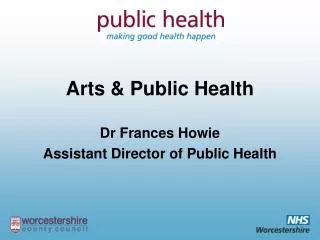 Arts &amp; Public Health