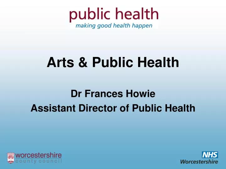 arts public health