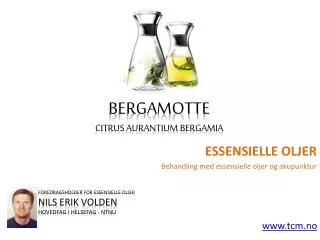 Essensielle oljer - Bergamotte