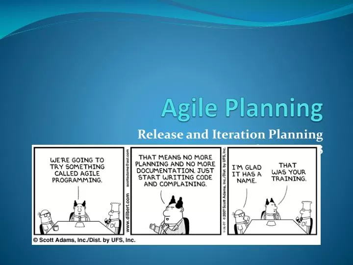 agile planning