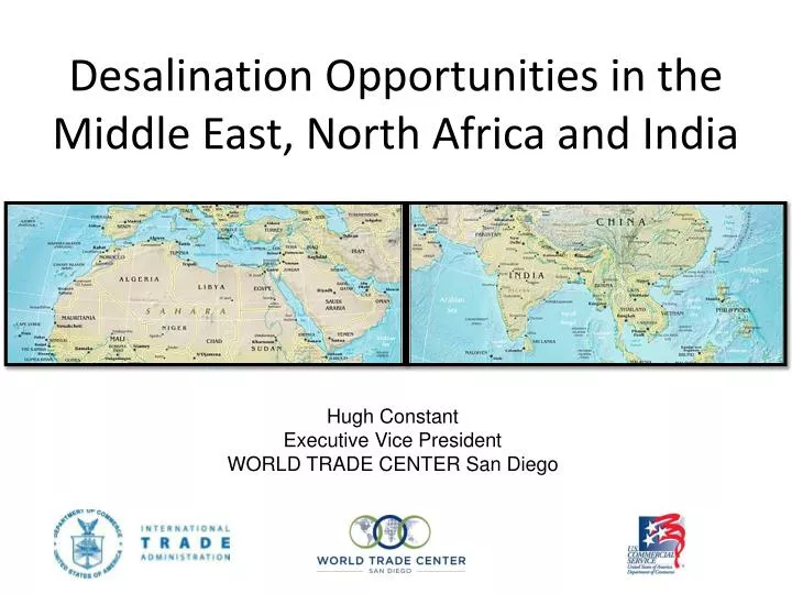 desalination opportunities in the middle east north africa and india