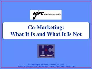 Co-Marketing: What It Is and What It Is Not