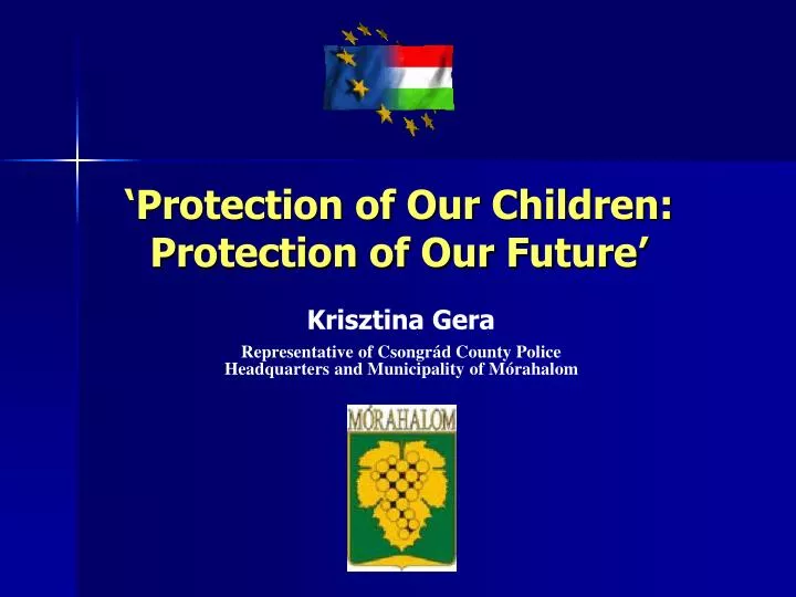 protection of our children protection of our future