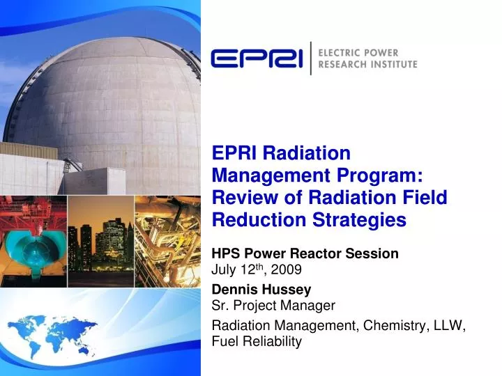 epri radiation management program review of radiation field reduction strategies