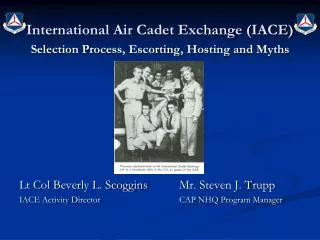 International Air Cadet Exchange (IACE)