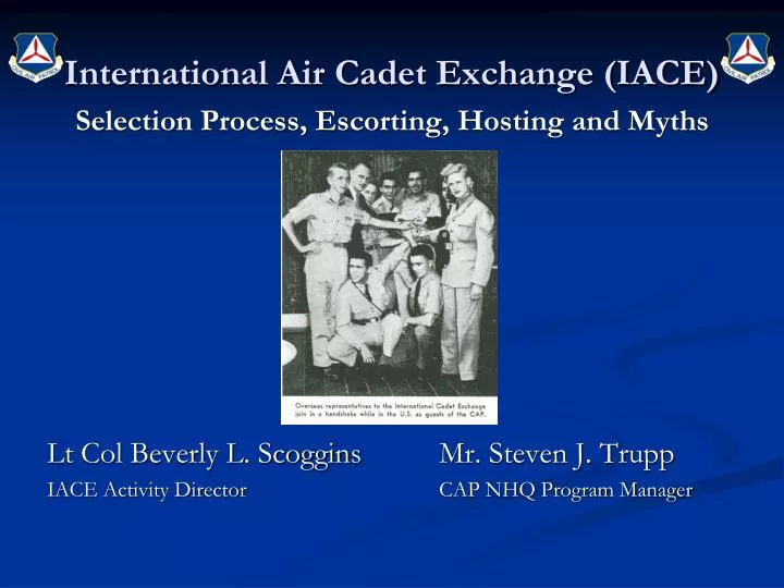 international air cadet exchange iace