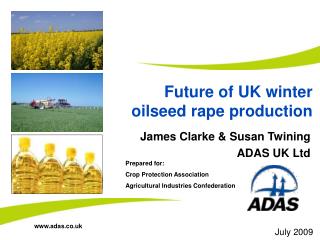 Future of UK winter oilseed rape production