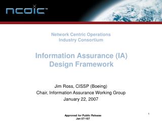 Information Assurance (IA) Design Framework