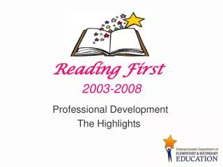 Reading First 2003-2008