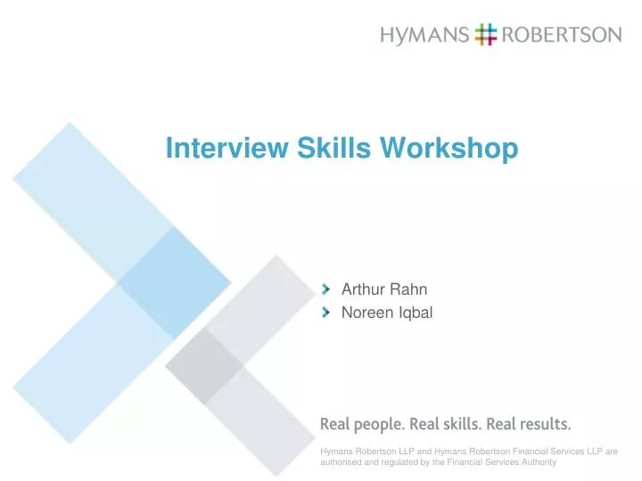 interview skills workshop