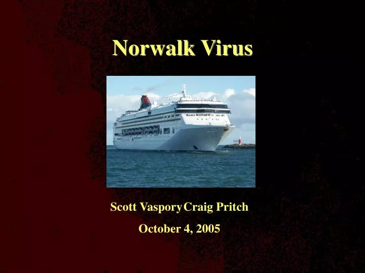 norwalk virus