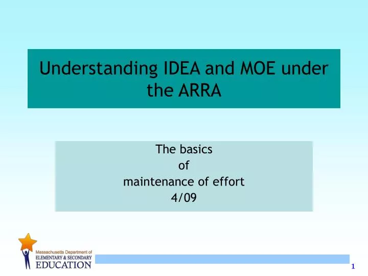 understanding idea and moe under the arra