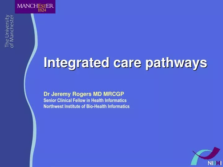 integrated care pathways