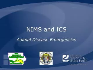 NIMS and ICS