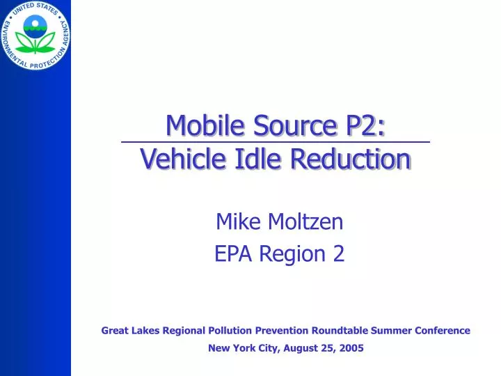 mobile source p2 vehicle idle reduction