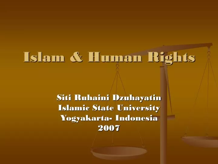 islam human rights