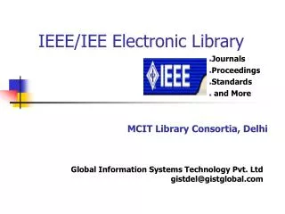 IEEE/IEE Electronic Library