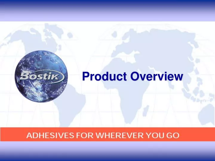 product overview