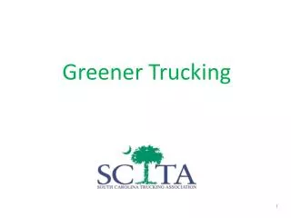 Greener Trucking