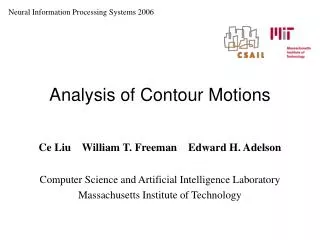 Analysis of Contour Motions