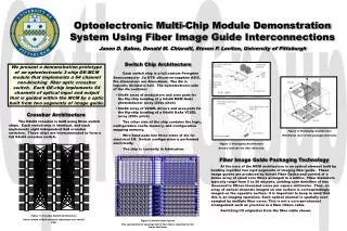 Optoelectronic Multi-Chip Module Demonstration System Using Fiber Image Guide Interconnections