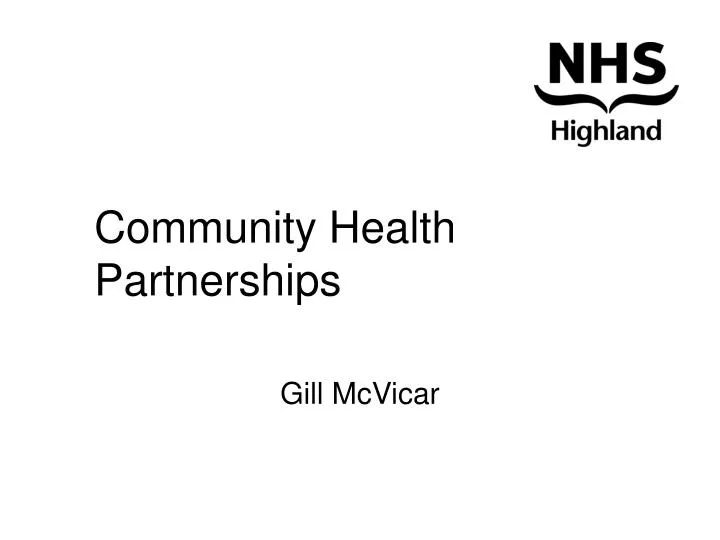 community health partnerships